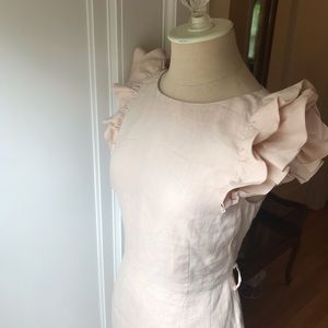 warehouse linen dress